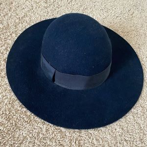 Hat Attack Navy Floppy Brimmed Hat